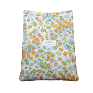 Orange Floral Paperback Sleeve