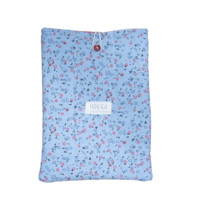 Blue and Red Paper Back Sleeve