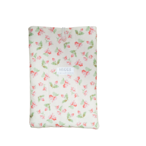 Cream Floral Paper Back Sleeve