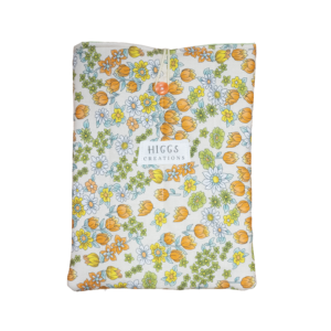 Orange Floral Kindle Sleeve