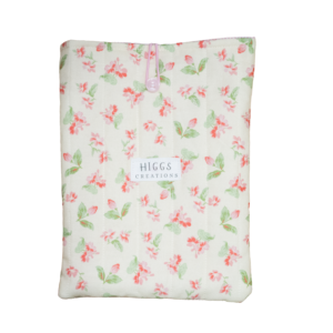 Cream Floral Kindle Sleeve