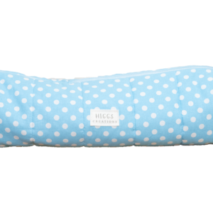 Blue Polka Dot Hair Tool Bag