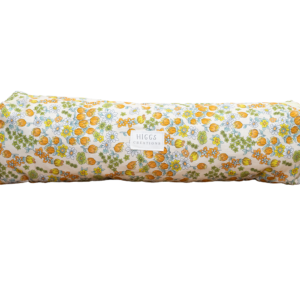 Orange and Green Floral Hair Tool Bag