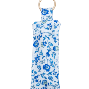 Blue Floral Lip Balm Holder