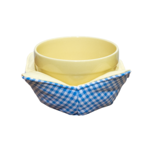 Blue Gingham Bowl Cosy