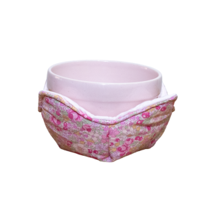 Pink Floral Bowl Cosy