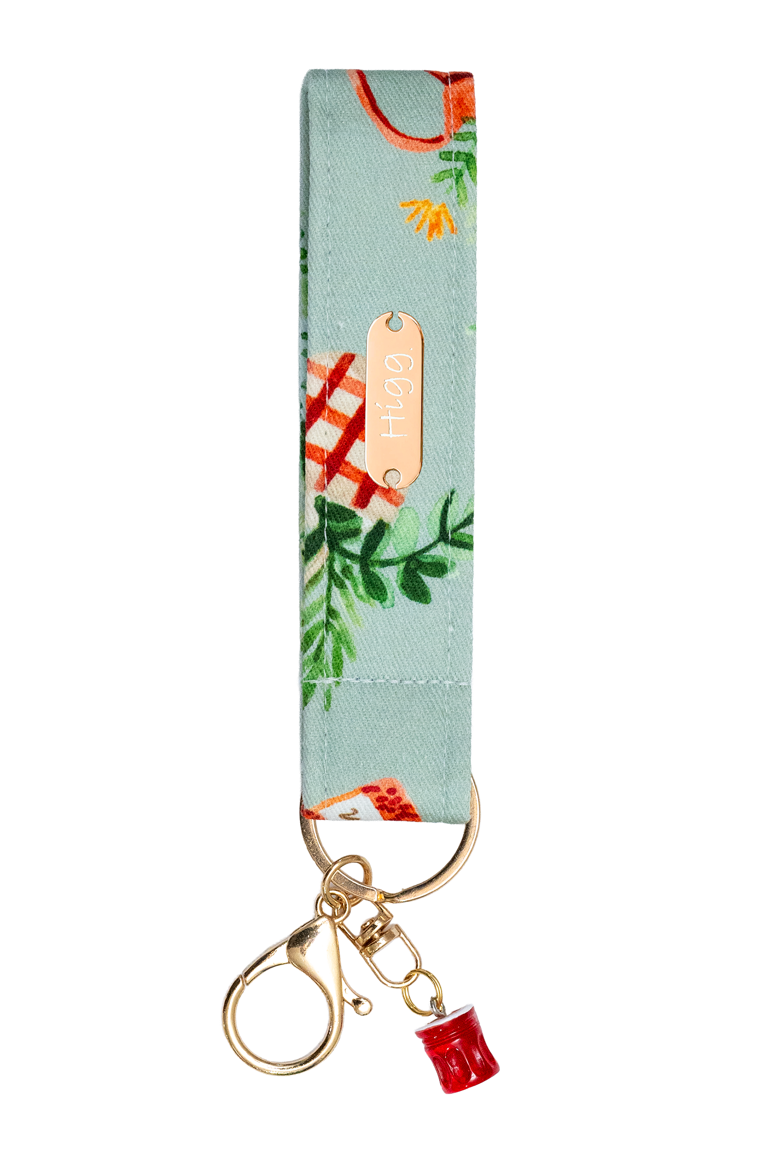 Green Farm Keychain