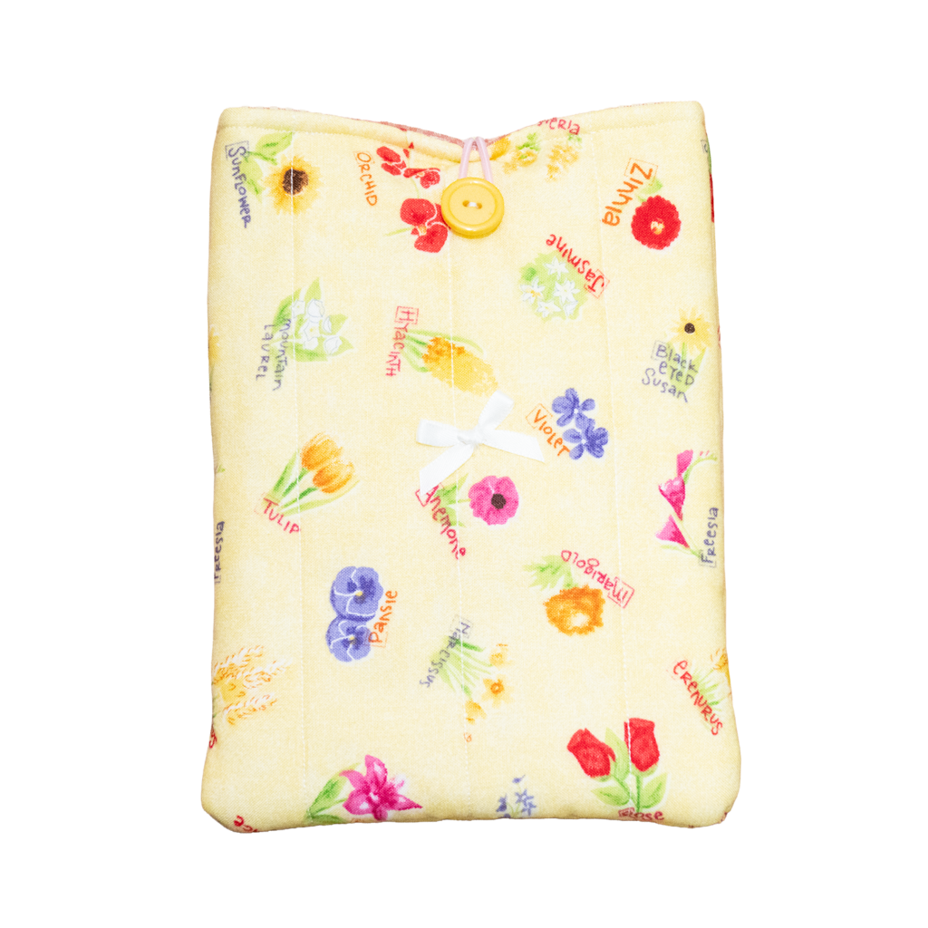 Yellow Flowers Kindle Sleeve