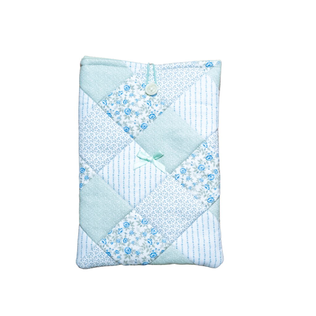 Blue Checkered Paperback Sleeve