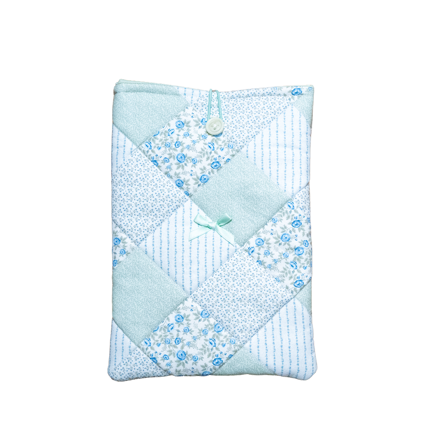 Blue Checkered Paperback Sleeve