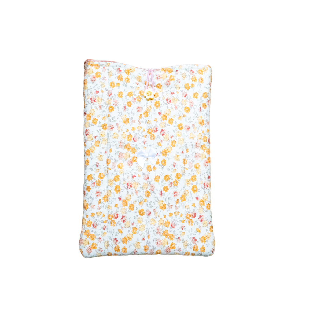 Orange Floral Paperback Sleeve