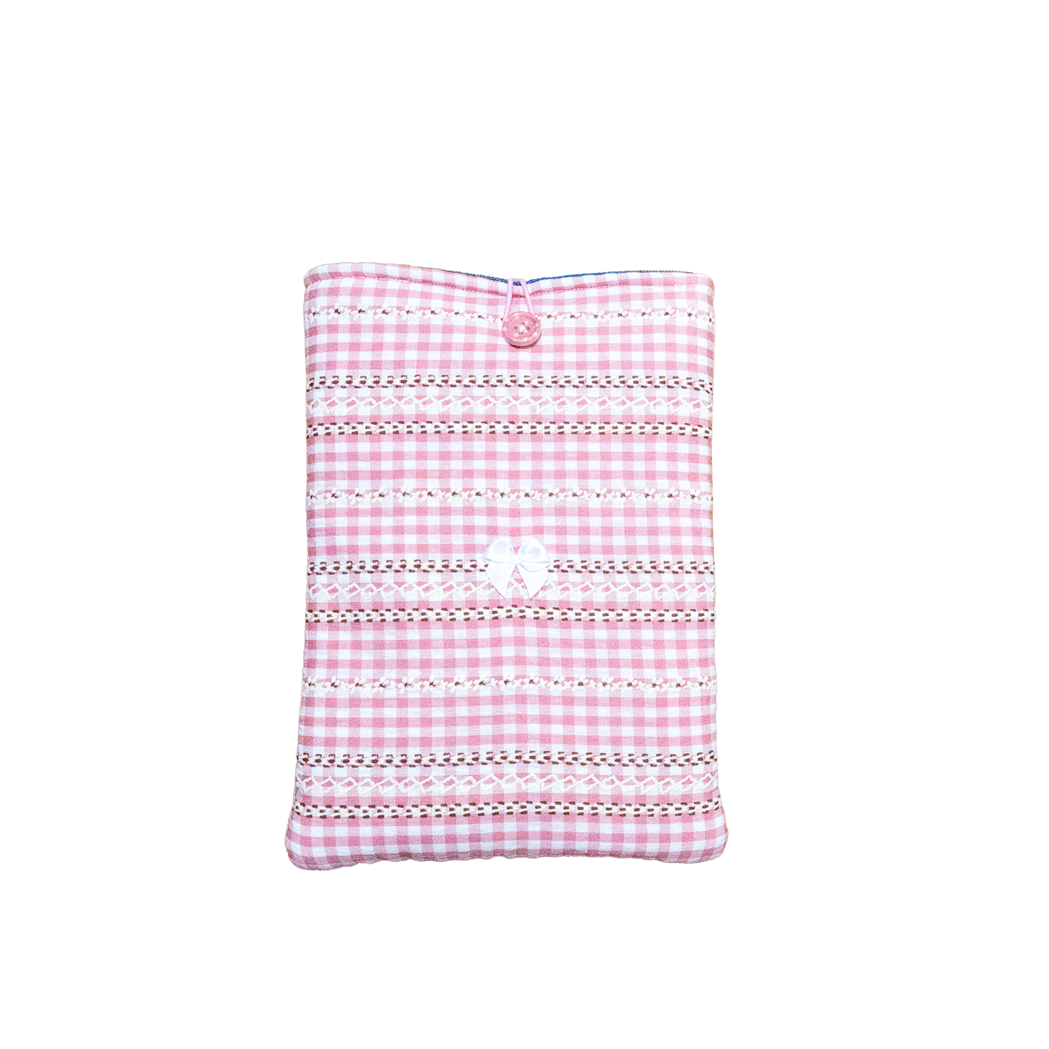 Pink Gingham Paperback Sleeve