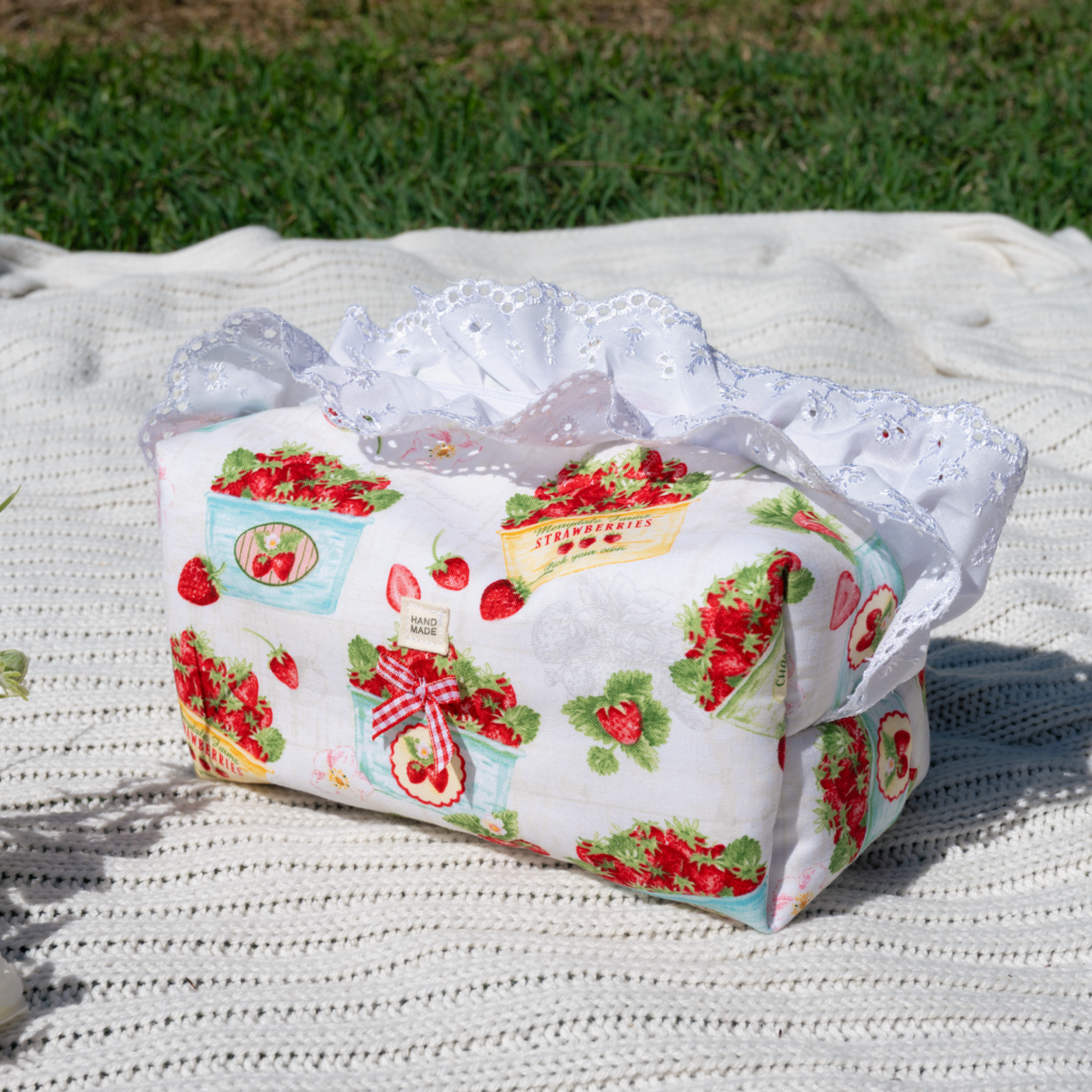 Strawberry Makeup Bag